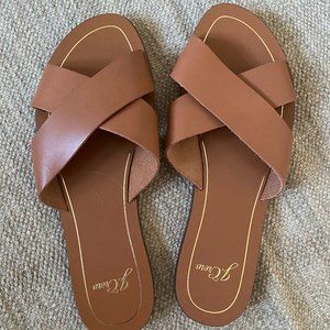 JCrew Women's Leather Sandal Size 9